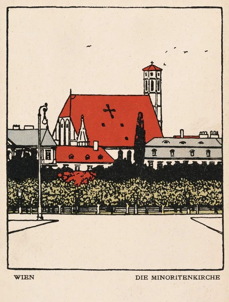 Nr 134 Wien Die Minoritenkirche