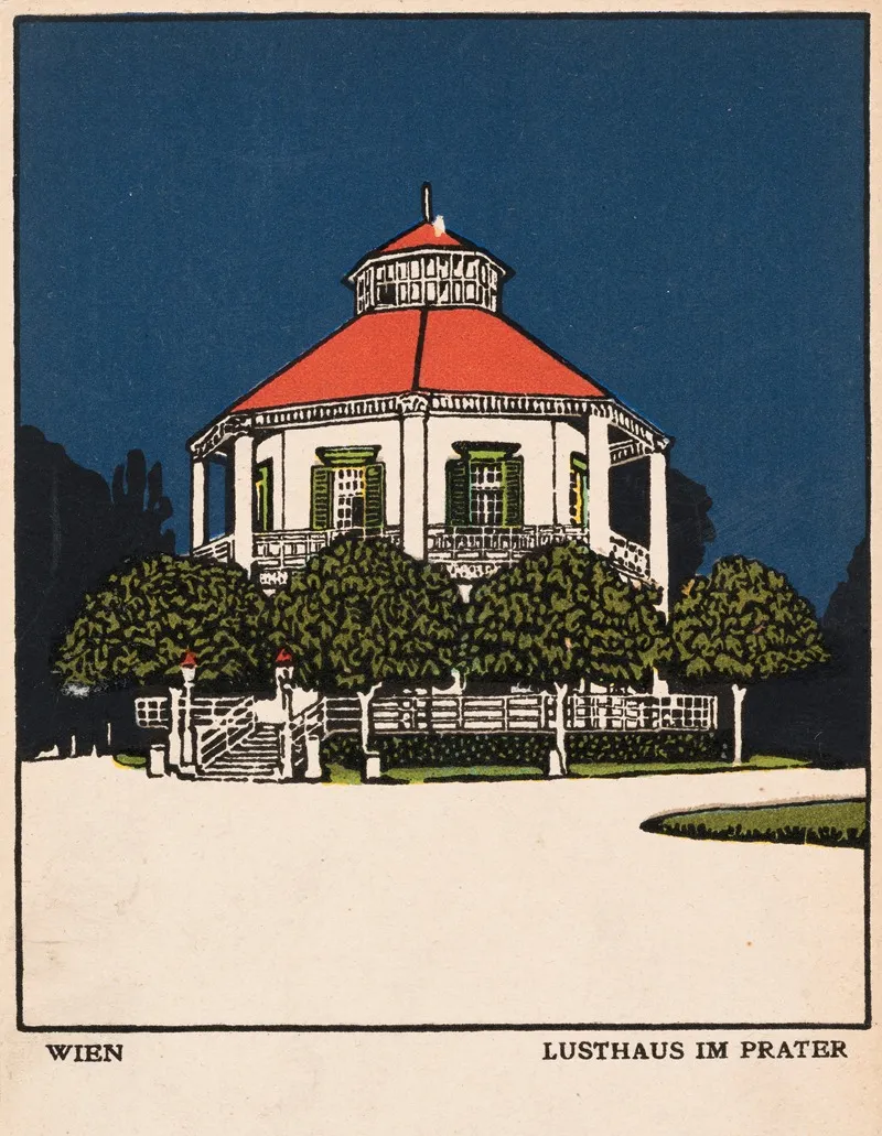 Nr 135 Wien Lusthaus Im Prater