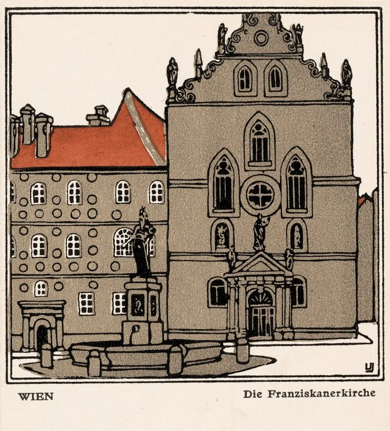 Nr 138 Wien Die Franziskanerkirche 2