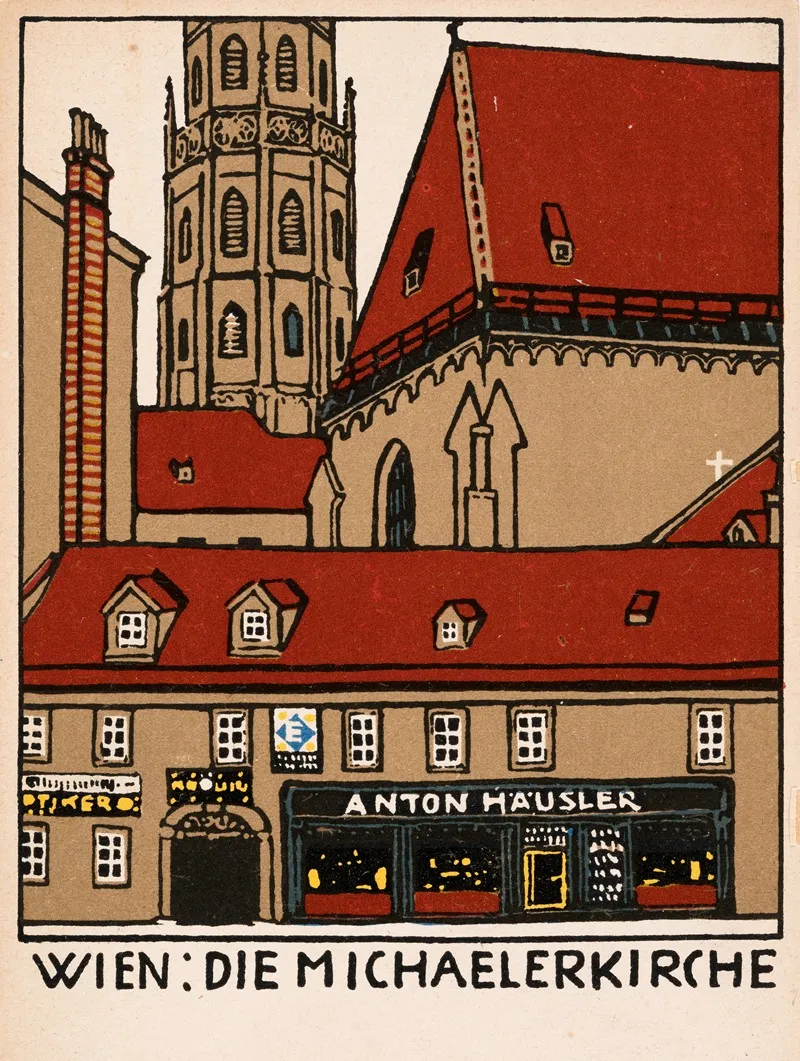 Nr 140 Wien Die Michaelerkirche