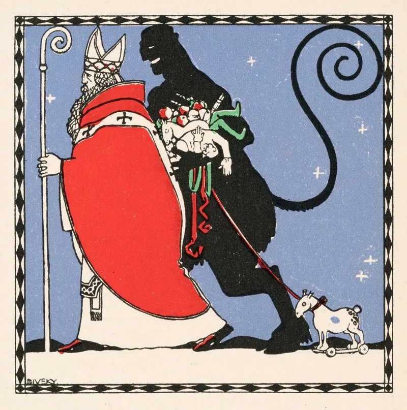 Nr 238 Nikolo Und Krampuskarte 2