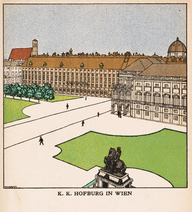 Nr 262 K K Hofburg In Wien