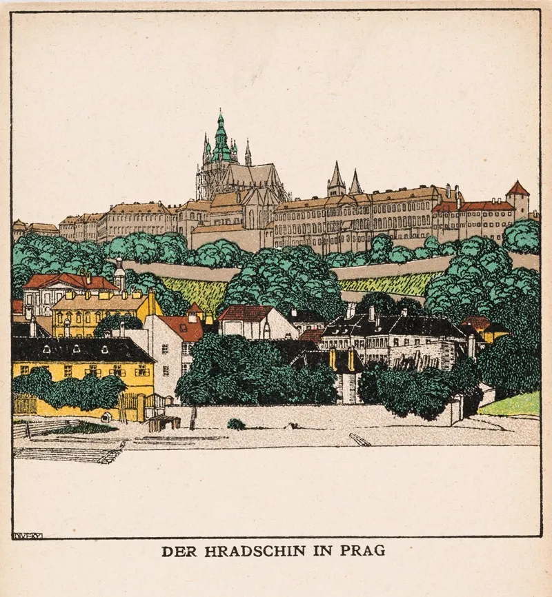 Nr 264 Der Hradschin In Prag