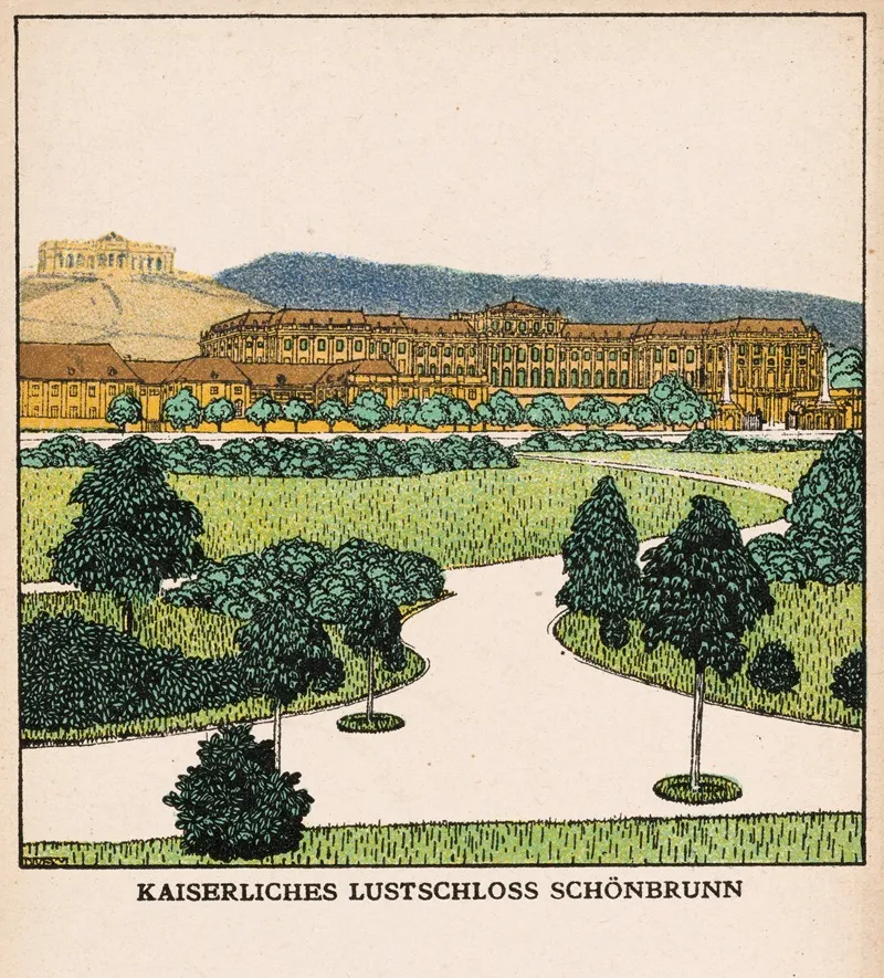 Nr 266 Kaiserliches Lustschloss Schonbrunn