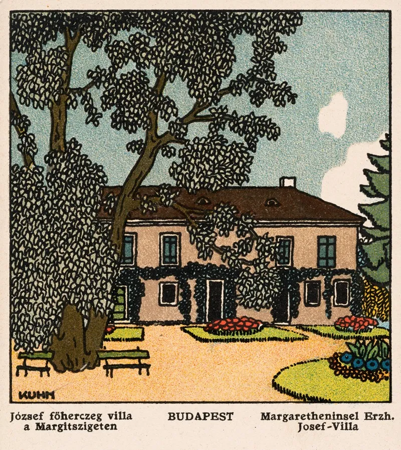 Nr 464 Budapest Margaretheninsel Erzh Josef Villa