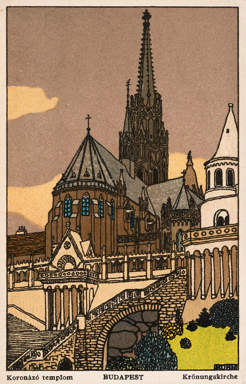 Nr 466 Budapest Kronungskirche