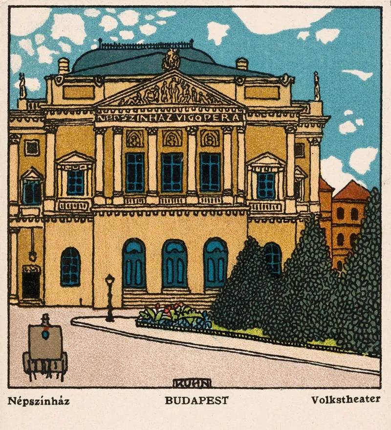 Nr 468 Budapest Volkstheater