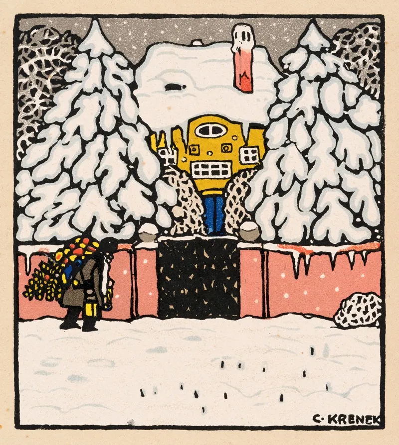 Nr 629 Weihnachtskarte