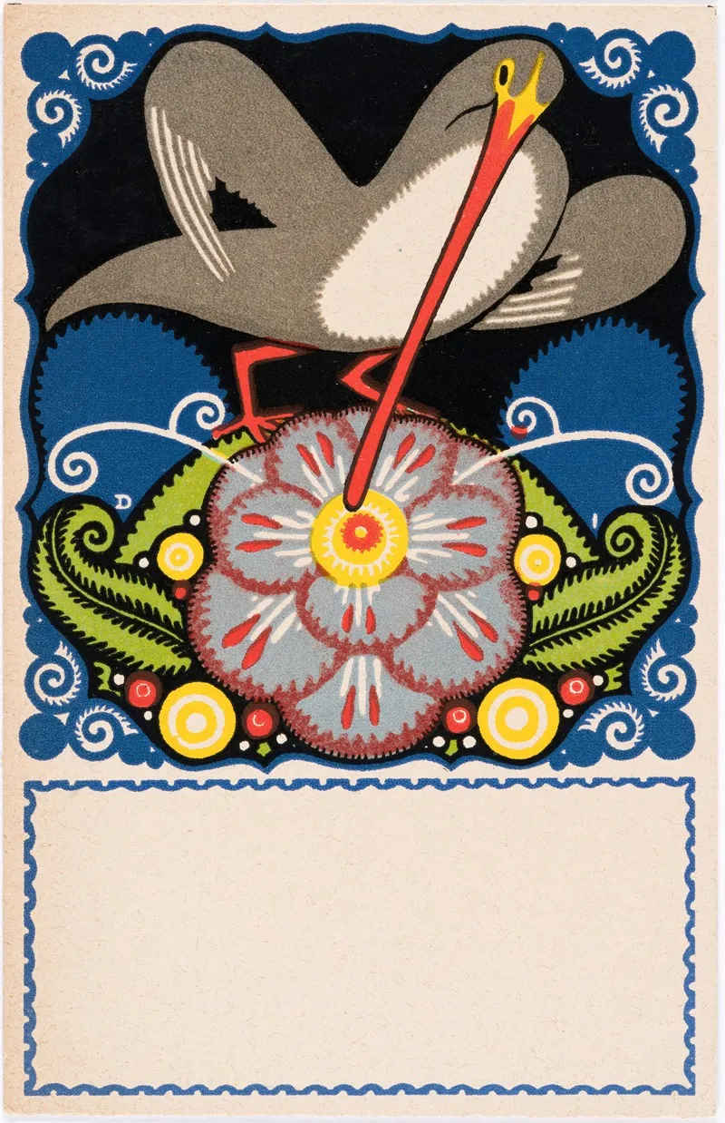 Nr 791 Vogel Und Blume