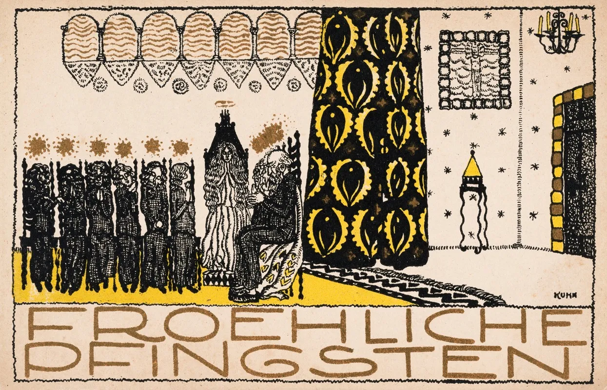 Nr 816 Pfingstkarte