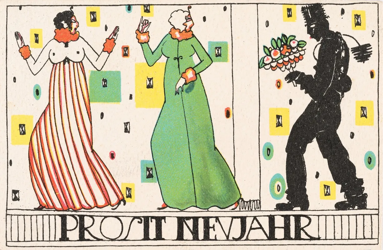 Nr 896 Neujahrskarte