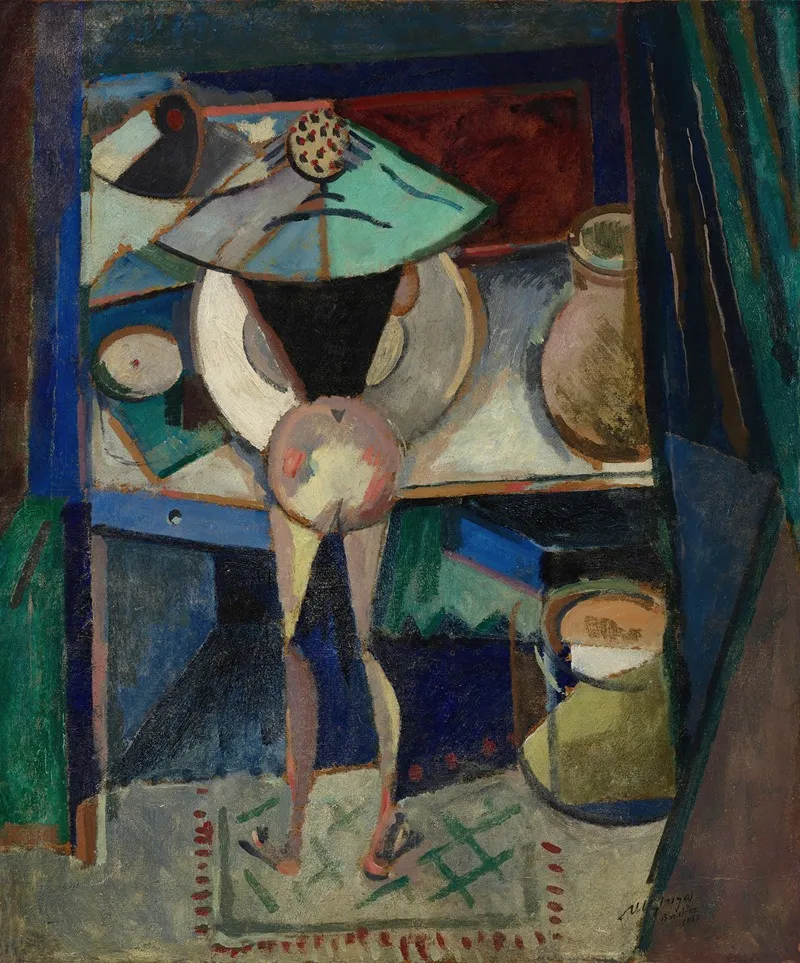 Nu A Sa Toilette Wall Art by Albert Gleizes - High-Resolution Digital Print