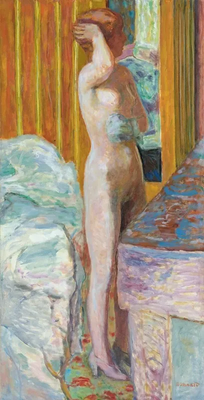 Nu Debout Wall Art by Pierre Bonnard - High-Resolution Digital Print