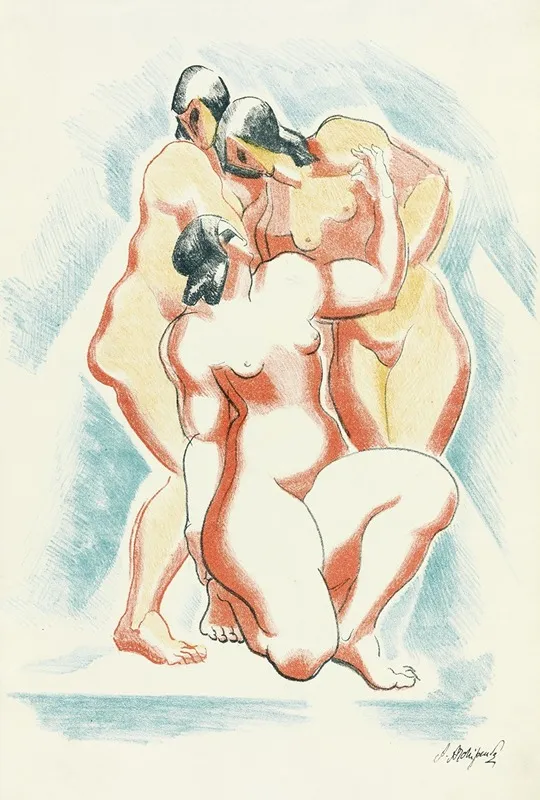 Nude 1 Wall Art by After Auguste Rodin - High-Resolution Digital Print