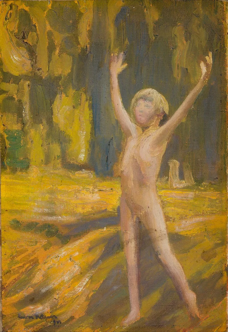 Nude 50 Wall Art by Leon Kamir-Kaufmann - High-Resolution Digital Print
