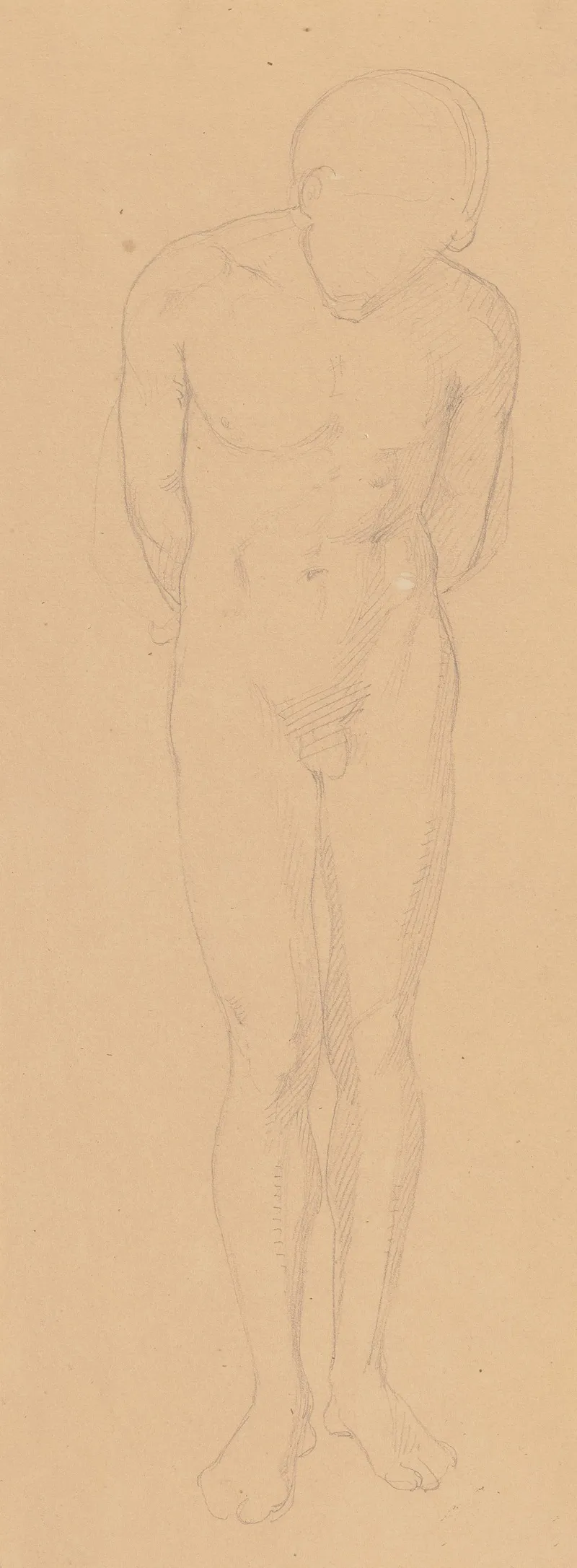 Nude 90 Wall Art by Eduard von Steinle - High-Resolution Digital Print