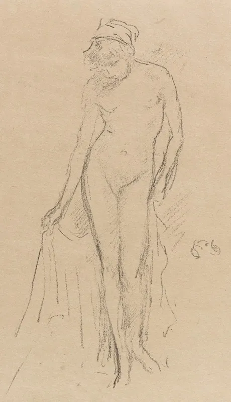 Nude Model Standing