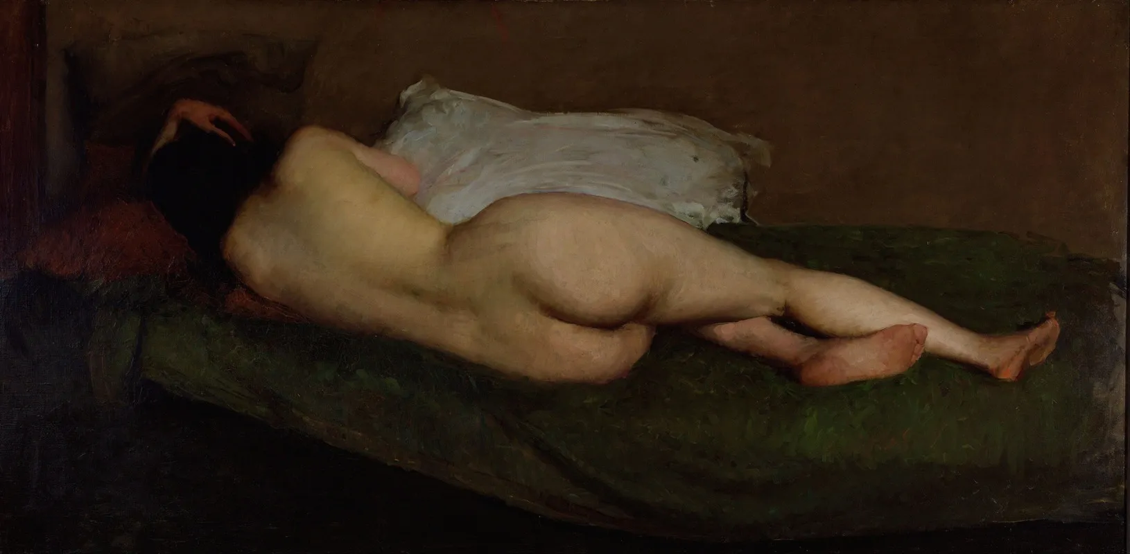 Nude Reclining Wall Art by Hugh Ramsay - High-Resolution Digital Print