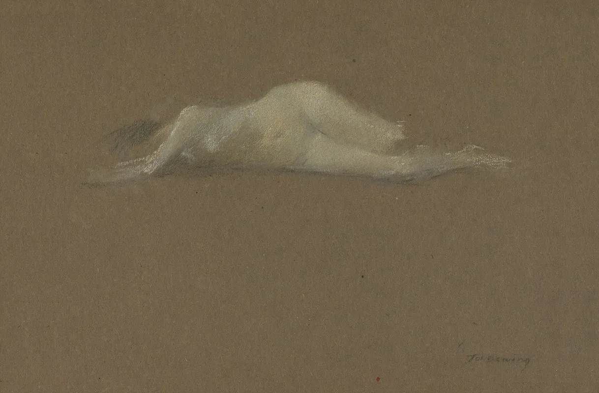 Nude Woman On Her Side