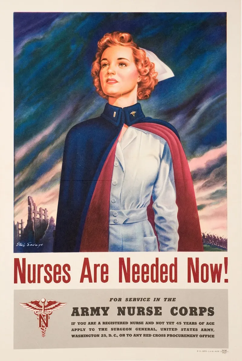 Nurses Are Needed Now Wall Art by Steele Savage - High-Resolution Digital Print