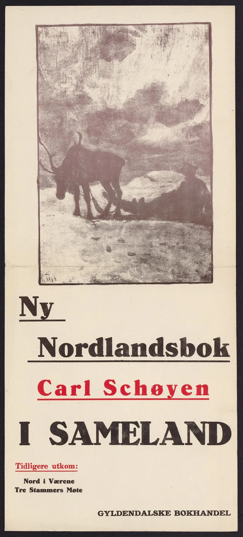 Ny Nordlandsbok Carl Schoyen I Sameland