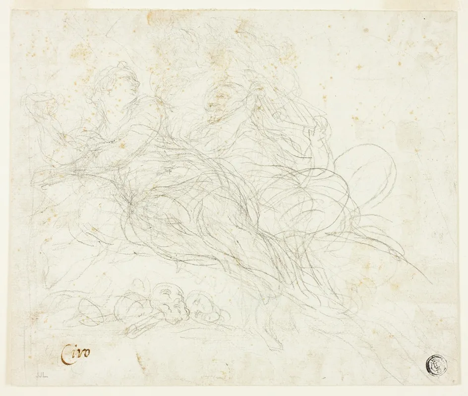 Nymph And Satyr