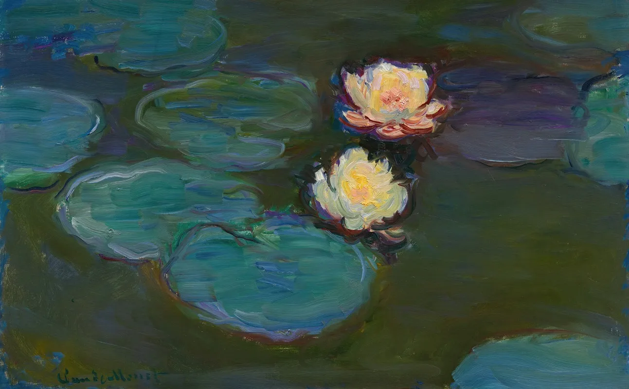 Nympheas Wall Art by Claude Monet - High-Resolution Digital Print