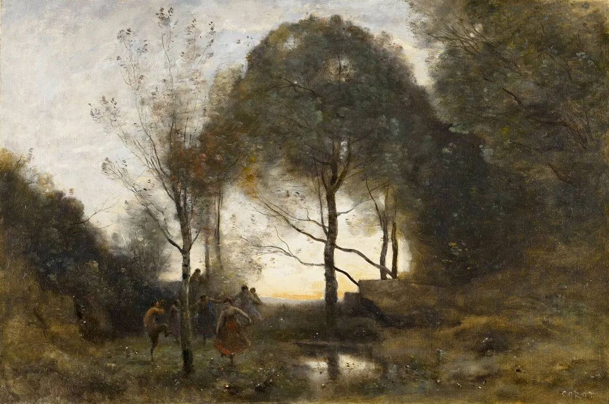 Nymphes Et Faunes Nymphs And Fauns