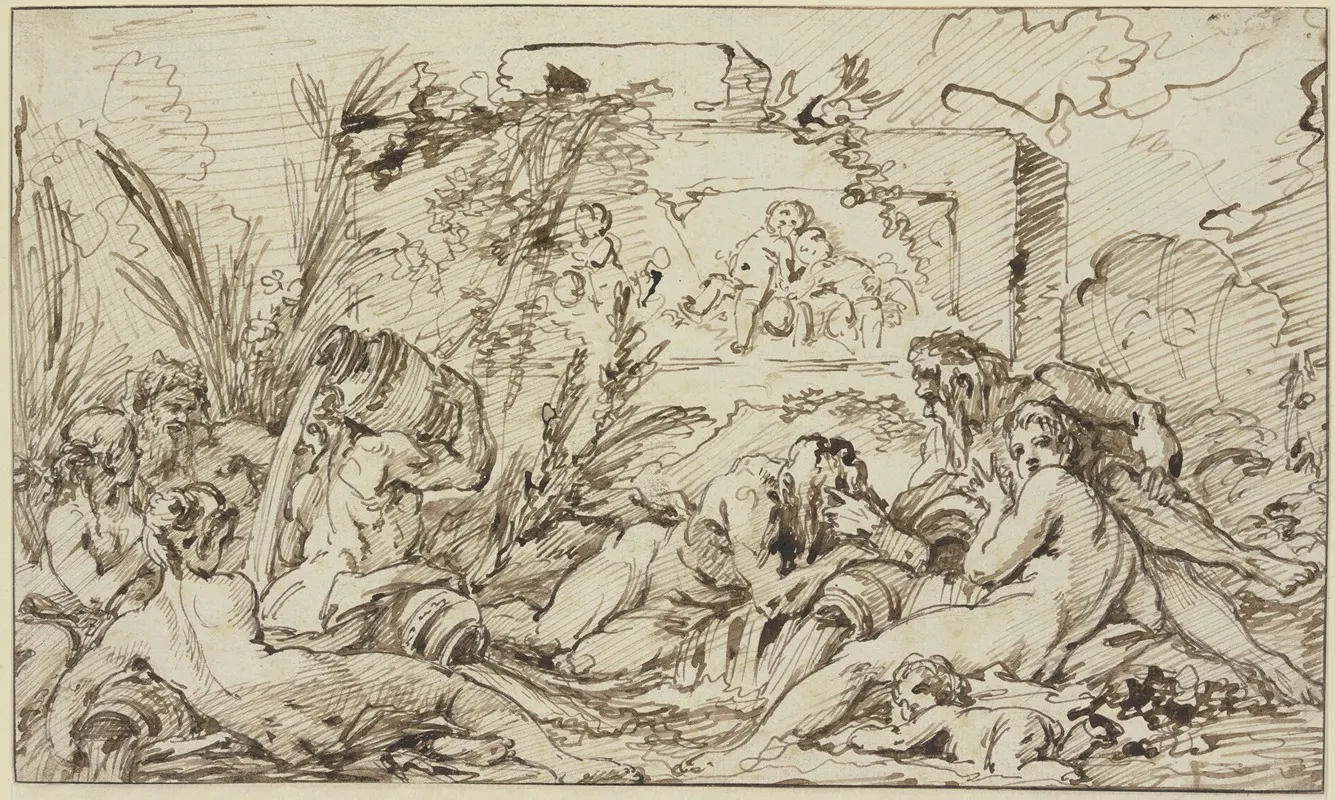 Nymphs And River Gods