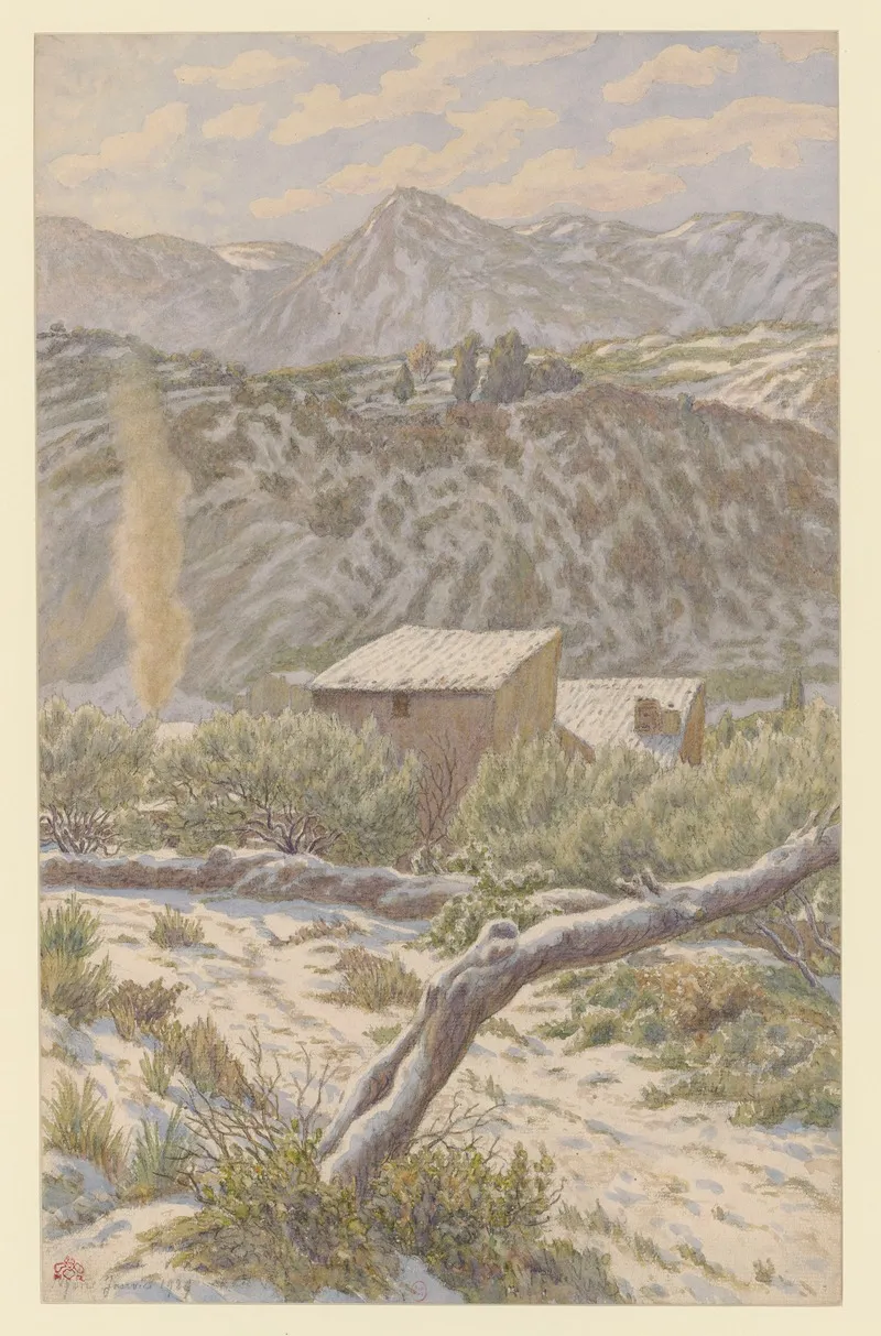 Nyons 4 Wall Art by Henri Rivière - High-Resolution Digital Print