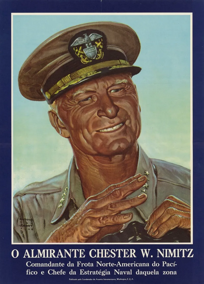 O Almirante Chester W Nimitz