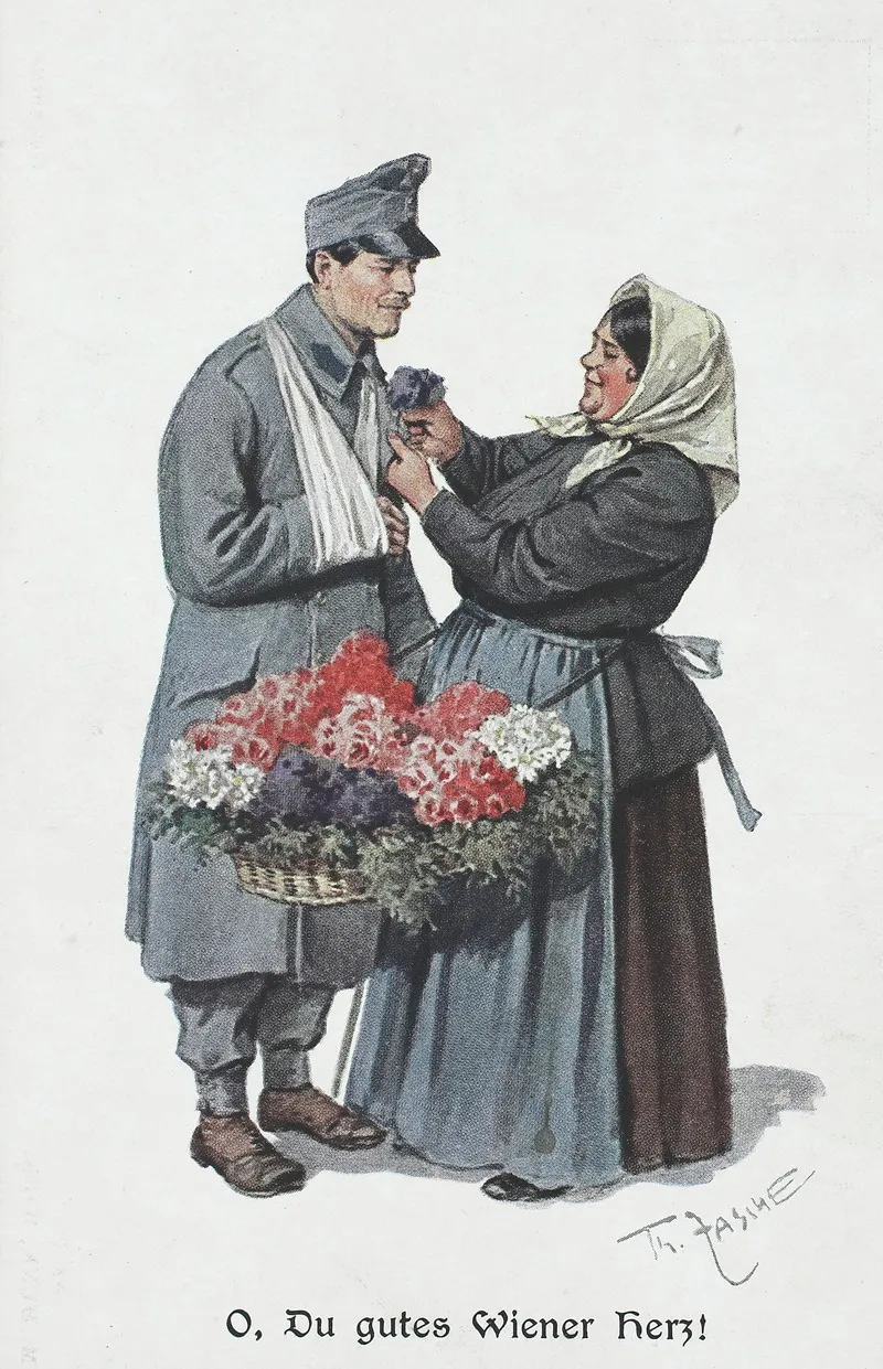 O Du Gutes Wiener Herz Wall Art by Theodor Zasche - High-Resolution Digital Print