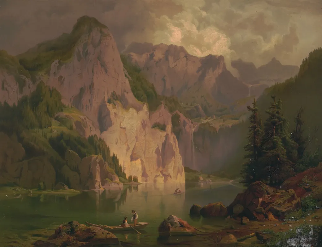 Obersee Bei Berchetsgarden Wall Art by J.C. Berke - High-Resolution Digital Print