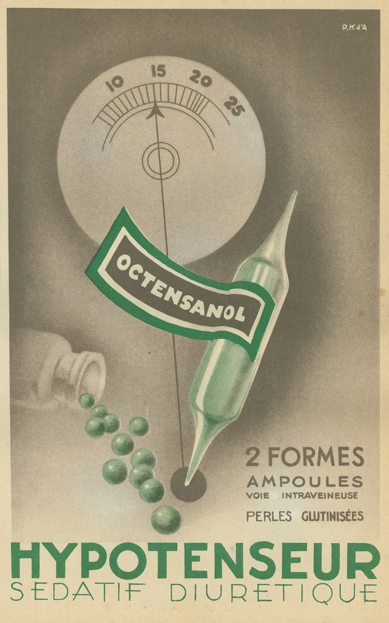 Octensanol Wall Art by Laboratoires Albert Rolland - High-Resolution Digital Print