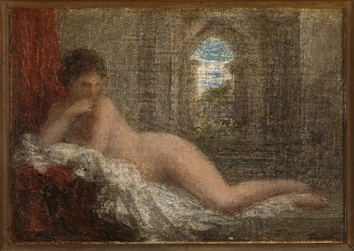 Odalisque 34 Wall Art by Henri Fantin-Latour - High-Resolution Digital Print