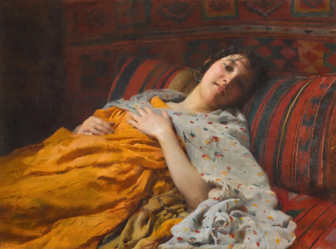 Odalisque 35 Wall Art by Paul Leroy - High-Resolution Digital Print