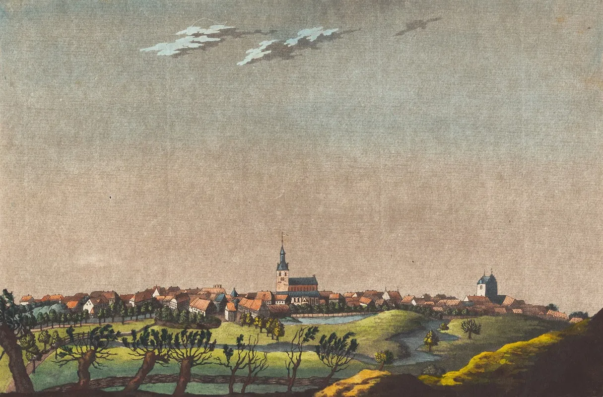 Odense Wall Art by Christian Heinrich Grosch - High-Resolution Digital Print