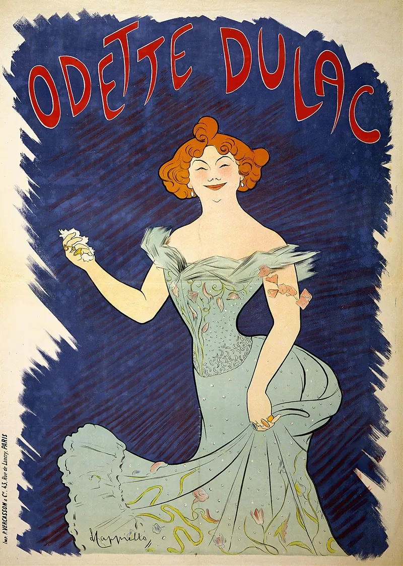 Odette Dulac Wall Art by Leonetto Cappiello - High-Resolution Digital Print