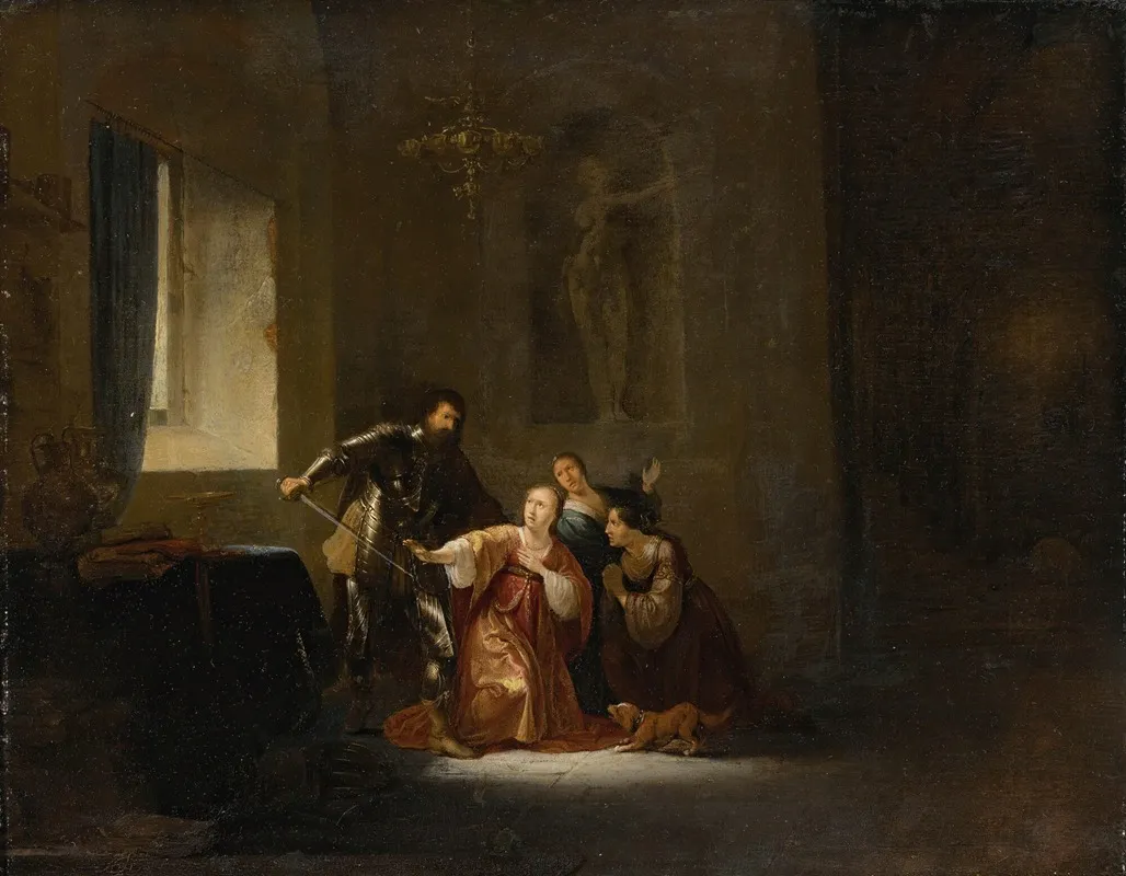 Odysseus And Circe Wall Art by Willem de Poorter - High-Resolution Digital Print