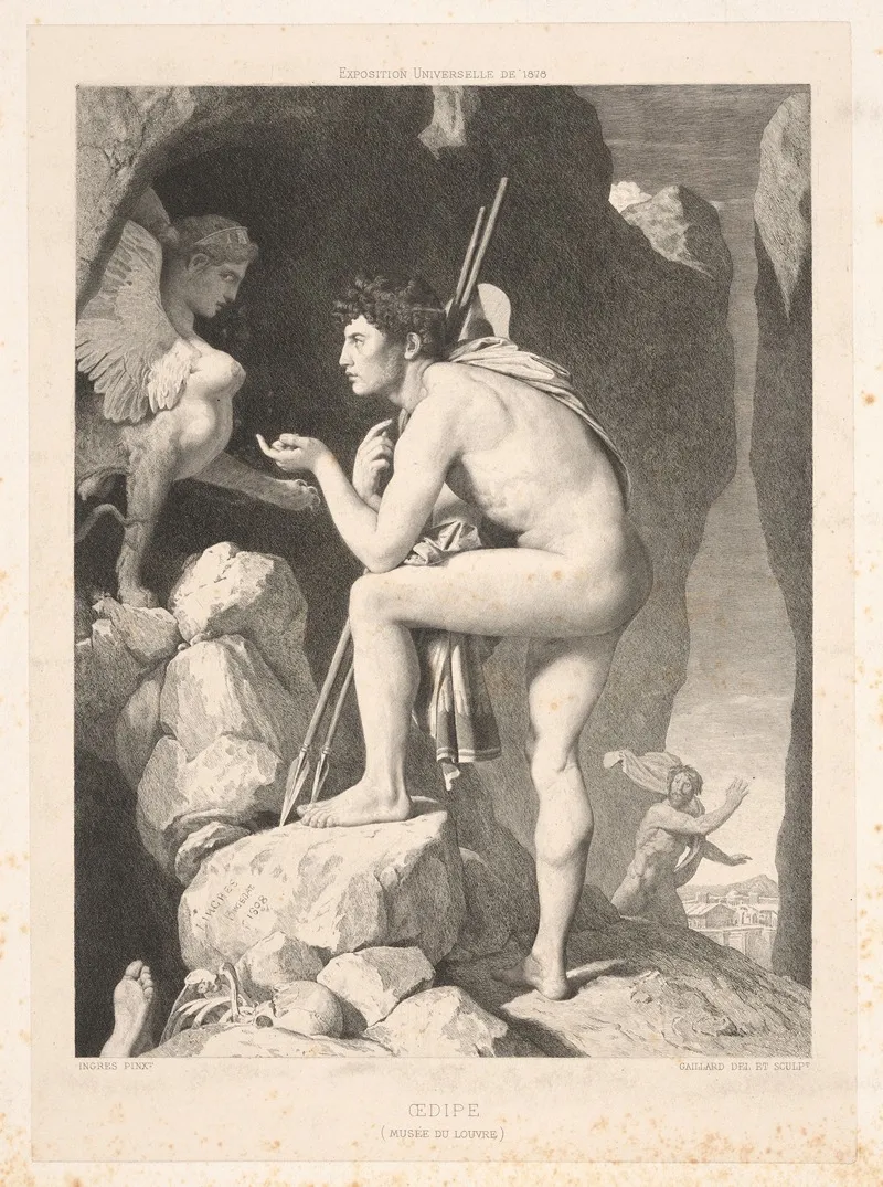 Oedipus 2 Wall Art by Ferdinand Gaillard - High-Resolution Digital Print