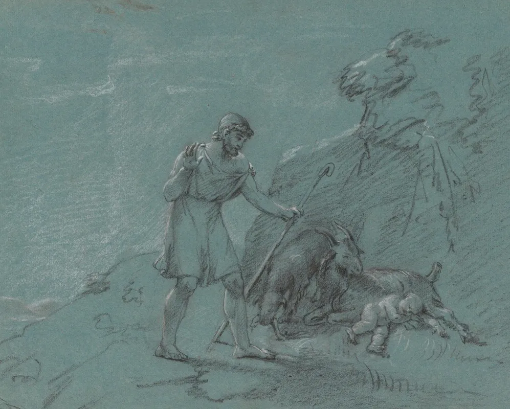 Oedipus Discovered By The Shepherds