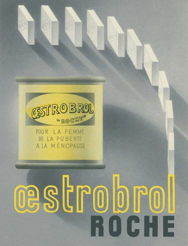 Oestrobrol 3 Wall Art by Produits F. Hoffmann-La Roche &amp; Cie - High-Resolution Digital Print