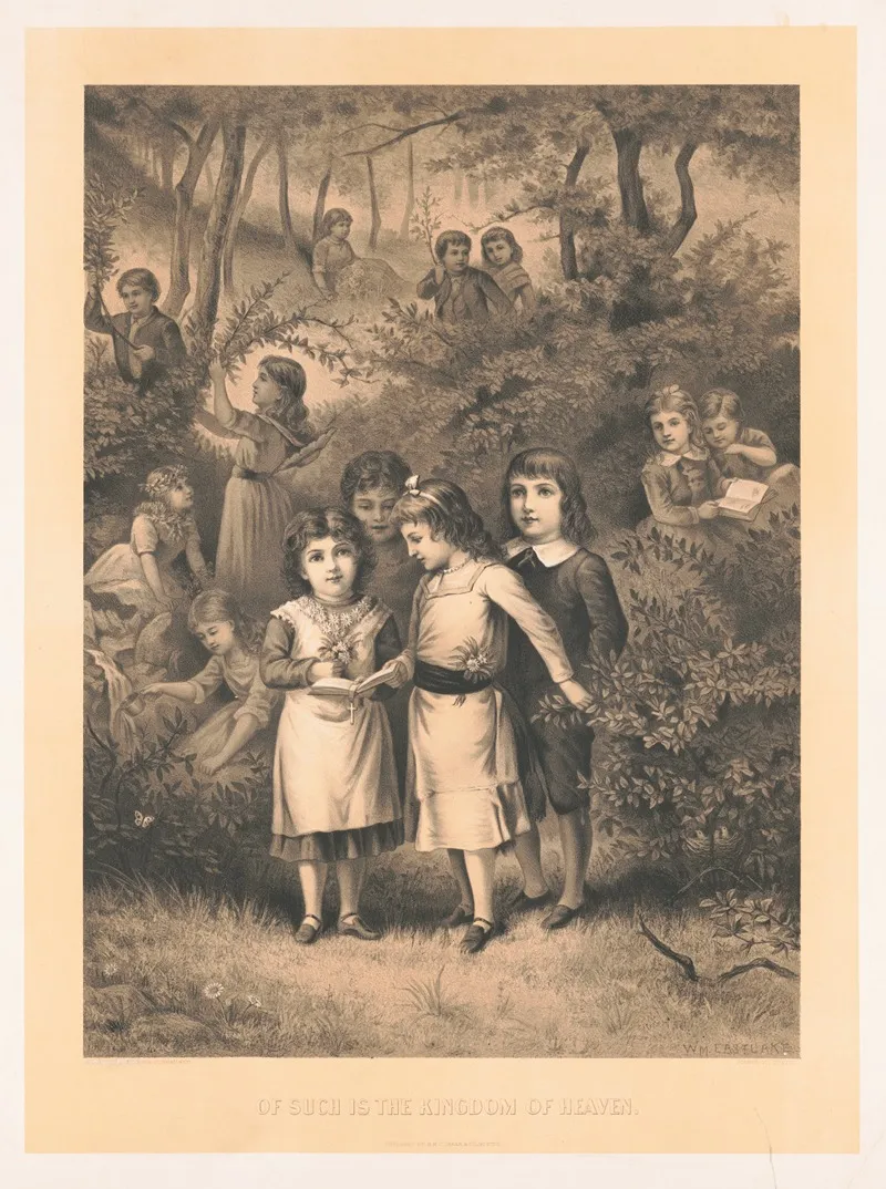 Of Such Is The Kingdom Of Heaven Wall Art by R.H. Curran & Co. - High-Resolution Digital Print