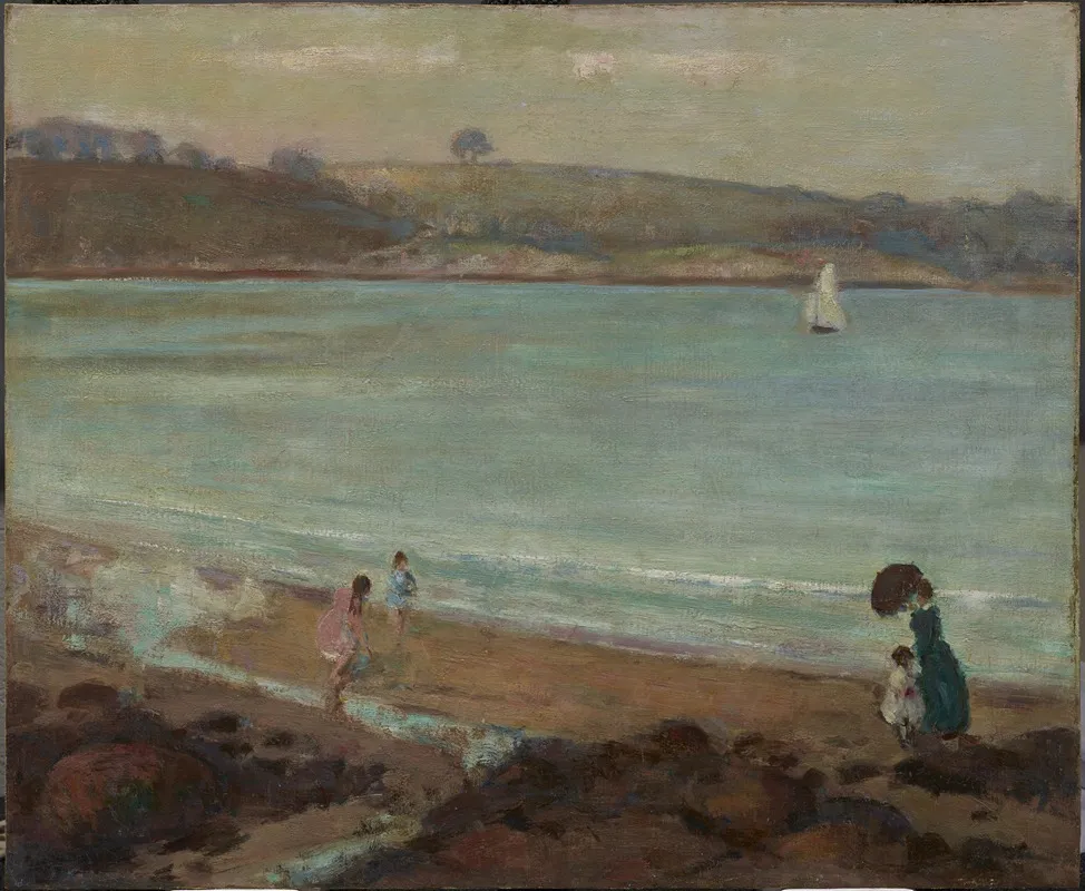 Off Massachusetts Bay Wall Art by Lucien Abrams - High-Resolution Digital Print