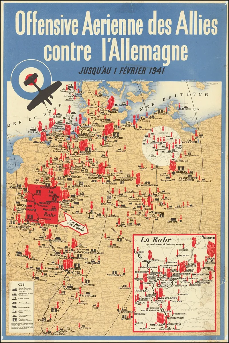 Offensive Aerienne Des Allies Contre Lallemagne Jusquau 1 Fevrier 1941