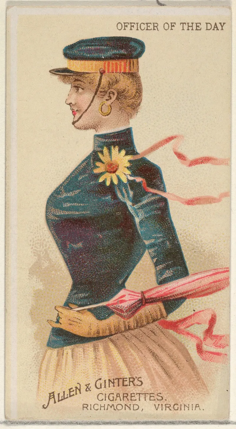 Officer Of The Day Wall Art by Allen & Ginter - High-Resolution Digital Print