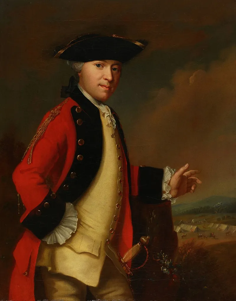Offizier Des Berner Regiments Von Erlach
