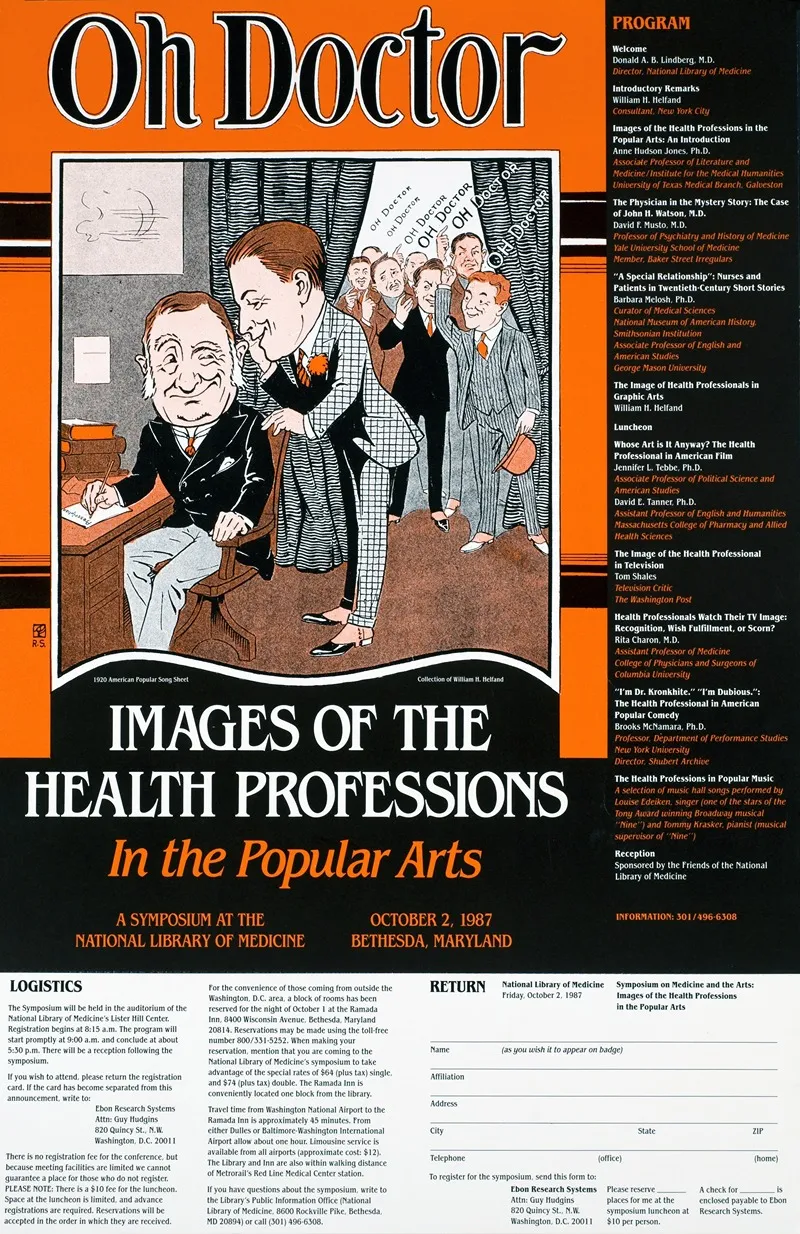 Oh Doctor Wall Art by National Library of Medicine - High-Resolution Digital Print
