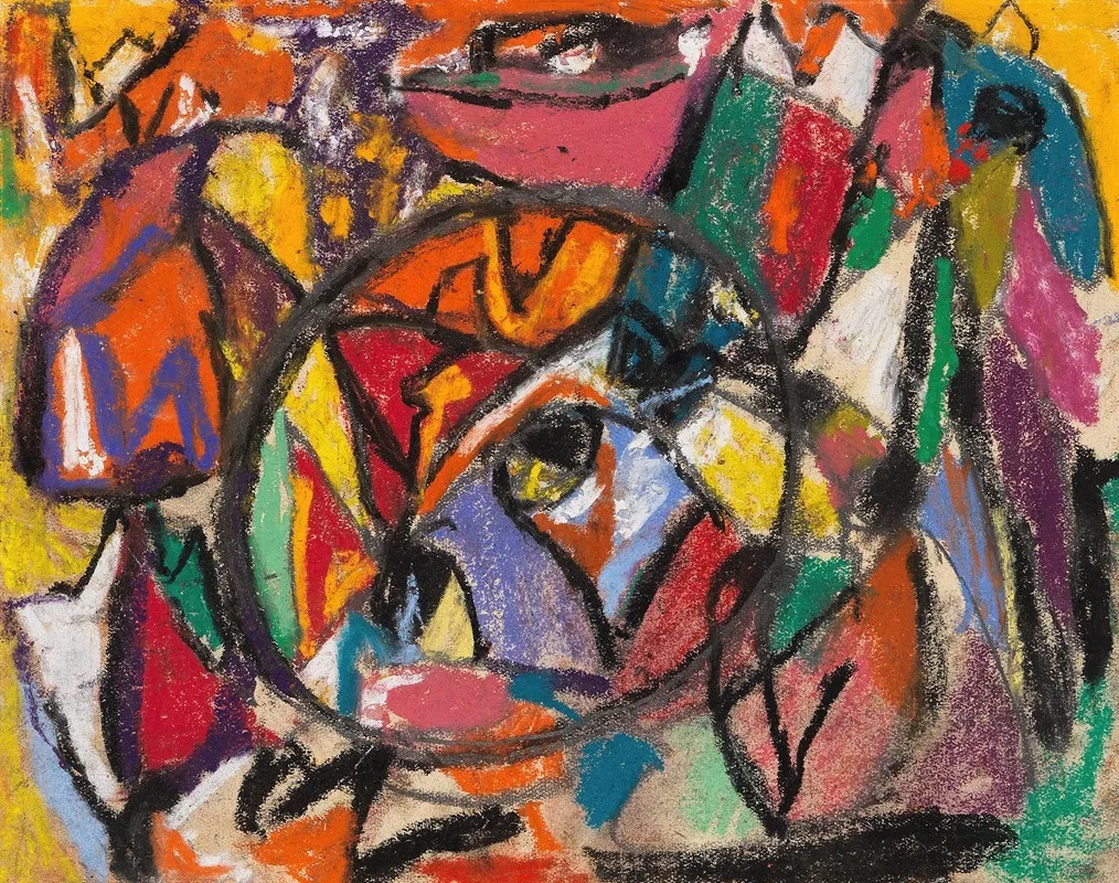 Ohne Titel 27 Wall Art by Adolf Hölzel - High-Resolution Digital Print