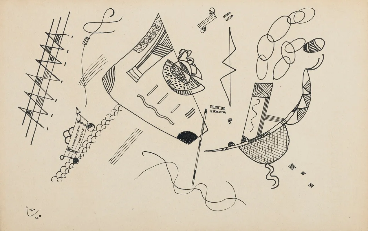 Ohne Titel 42 Wall Art by Wassily Kandinsky - High-Resolution Digital Print